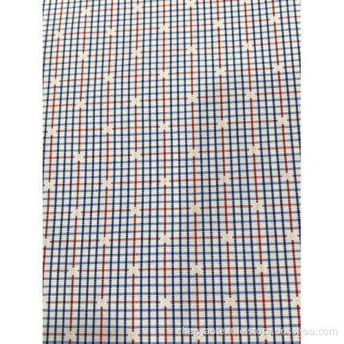 T/C(20%Cotton80%Polyester)Yarn-dyed Dobby Plaid Fabric